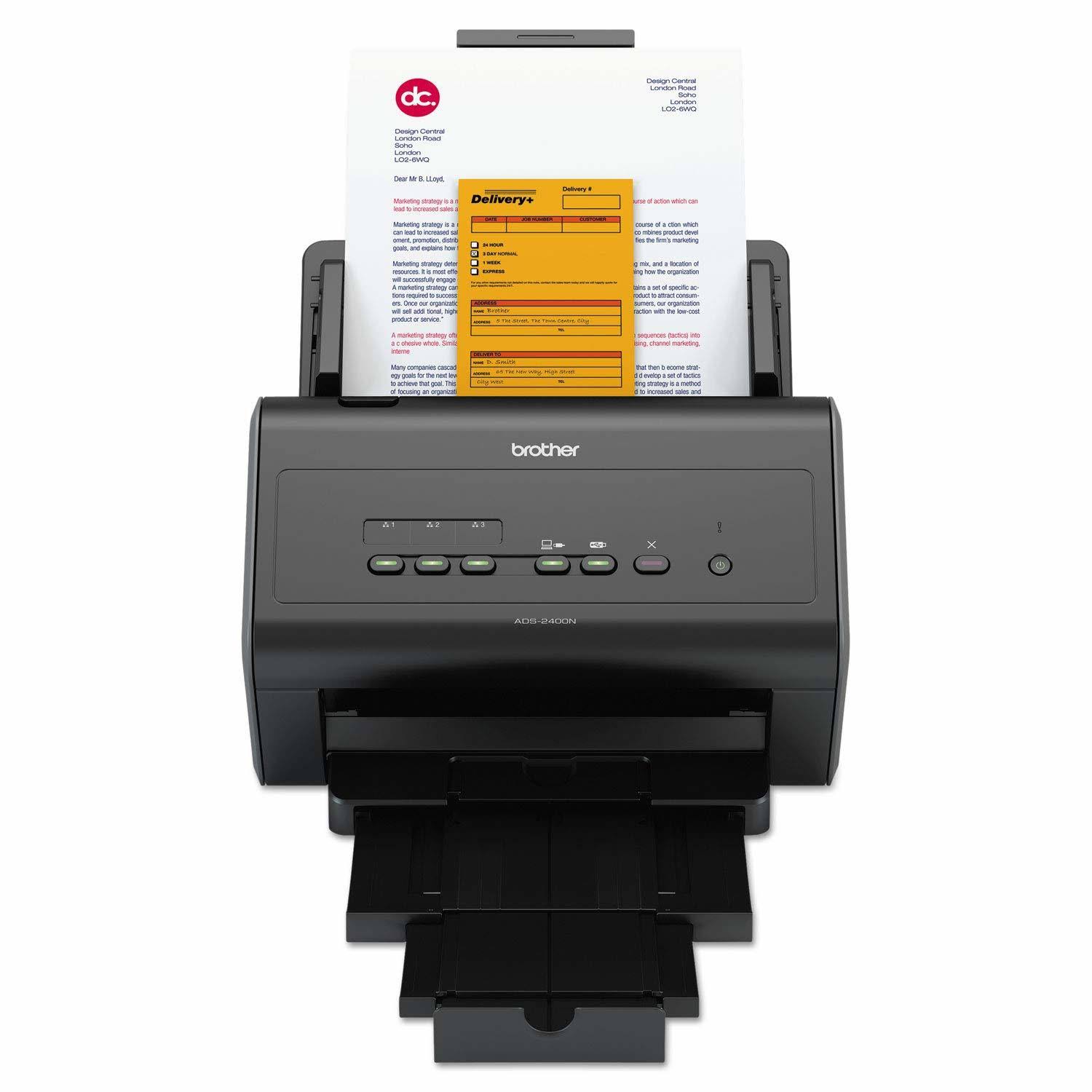 Brother ImageCenter ADS-2400N Document Scanner - Image 2