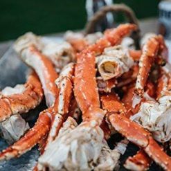 Alternative view of Alaskan King Crab: Giant Red King Crab Legs (3 lbs) – Overnight Shipping Monday-Thursday