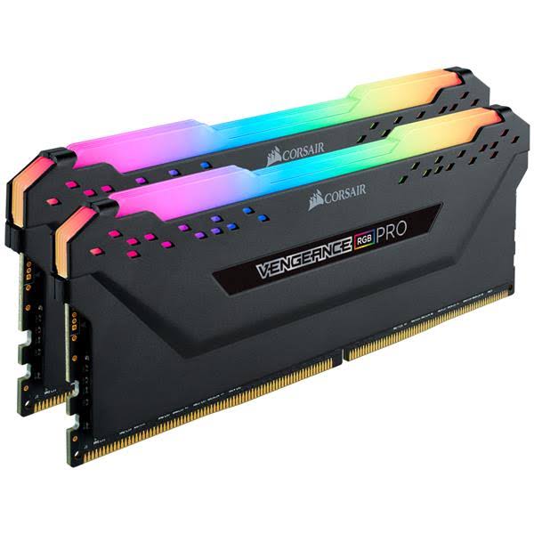 Corsair Vengeance RGB Pro 32GB (2x16GB) 2666 C16 DDR4 Desktop Memory – Black - Image 3